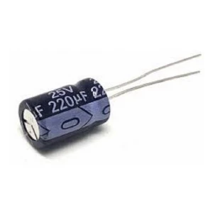 CAPACITOR ELECTROLÃTICO 220UF A 25V