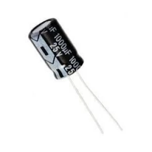 CAPACITOR ELECTROLÃTICO 1000UF 25V